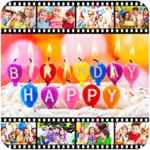 Logo of Birthday Video Maker With Song android Application 